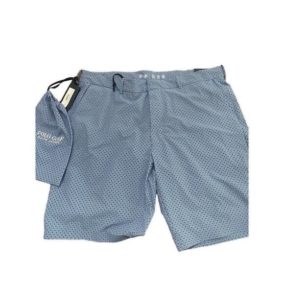 POLO GOLF Ralph Lauren Shorts Links To Beach Trunks Men Stretch Blue NWT $128.00 - Picture 2 of 8